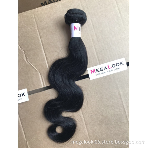 Megalook Best Selling Products Brazilian Human Hair Weave Wholesale Cuticle Aligned Hair